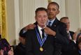 Barack Obama pays a moving tribute to Bruce Springsteen during Medal of Freedom ceremony