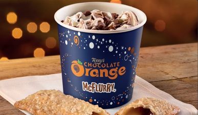 The Terry’s Chocolate Orange McFlurry is here and people absolutely love it