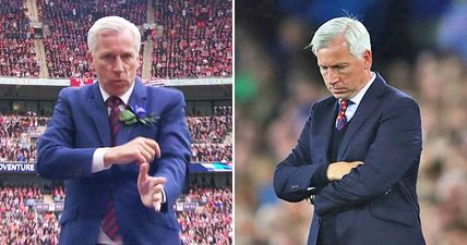 Football fans are full of kind words for Alan Pardew as Crystal Palace throw away late 4-3 lead