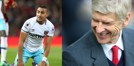 Arsenal’s Twitter timed their last laugh over Dimitri Payet debate to cruel perfection