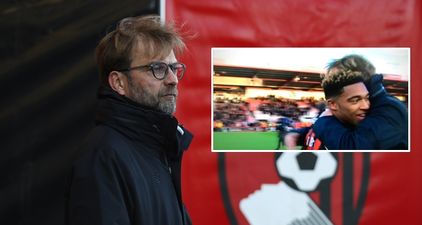 Jurgen Klopp shows pure class by congratulating Jordan Ibe after last minute Liverpool loss