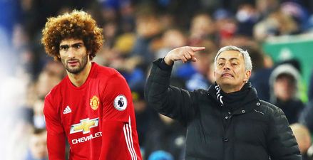 Manchester United fans bemoan the fact that Marouane Fellaini is still at their club