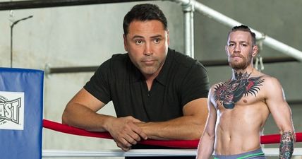 Oscar De La Hoya wants Conor McGregor to fight for him