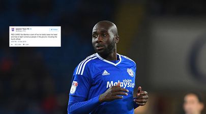 Sol Bamba’s red card is one of the strangest you’ll hear about all year