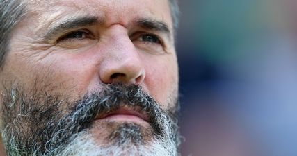 Roy Keane shows up at Everton wearing glasses and the internet loses it