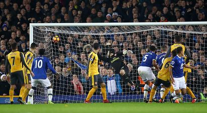 Just what was Mesut Özil doing for Everton’s winner against Arsenal?