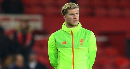 Loris Karius looked exactly how you would expect on the Liverpool bench last night