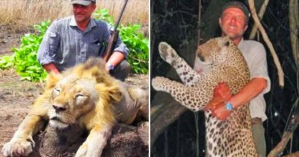 Vet who gained fame for posing with dead lions dies whilst hunting