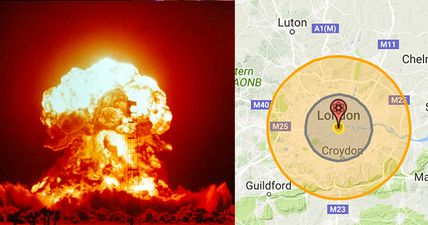 Find out how much damage a nuclear bomb would do to your city