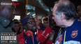 Arsenal fans involved in heated, bizarre argument following loss to Man City
