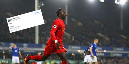 Twitter wakes up from Merseyside Derby in time to react to late winner