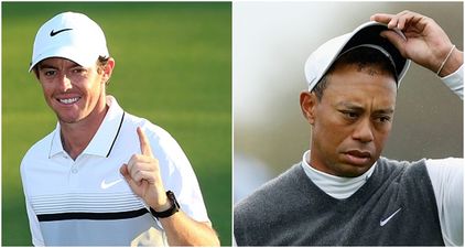 Rory McIlroy trolls Tiger Woods over his bizarre Christmas tweet