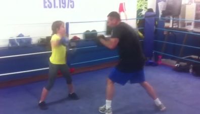 This 9-year-old has all the speed, skill and strength of a young Katie Taylor