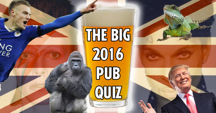 The Big 2016 Pub Quiz