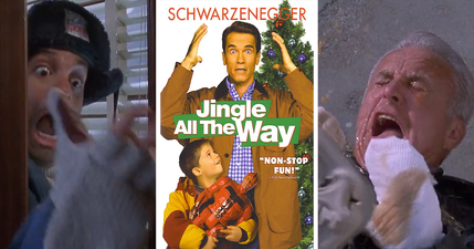 For a Christmas movie, Arnold Schwarzenegger does a lot of fucked-up shit in ‘Jingle All The Way’