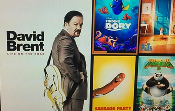 Modest Ricky Gervais tells the world he’s not as well endowed as this pic would have you believe