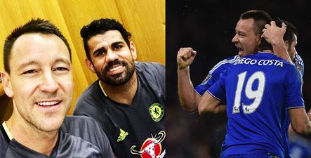 Diego Costa has definitely not just copied and pasted John Terry’s latest Instagram post