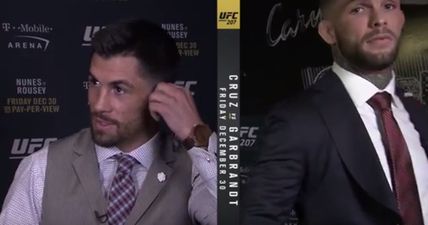 Cody Garbrandt does terrible job of not allowing Dominick Cruz into his head