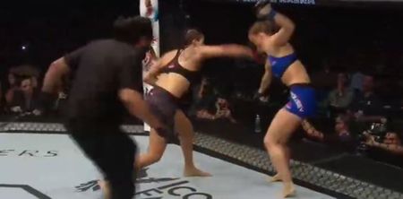 Watch amazing Amanda Nunes annihilate Ronda Rousey in 48 seconds