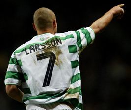 Henrik Larsson reassures Celtic fans his son would never sign for Rangers