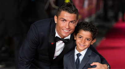 This is how Ronaldo has taught his son to respond to ‘Messi is better’ jibes