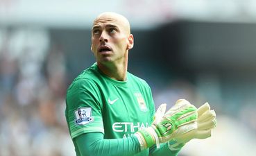 Willy Caballero thought Manchester City had beaten Barnsley on Monday