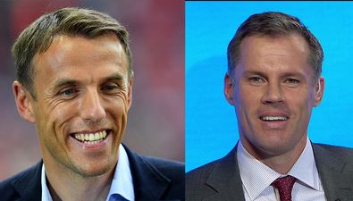 Jamie Carragher makes cheeky Jose Mourinho dig at Phil Neville on Twitter