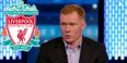 Paul Scholes couldn’t forget about Liverpool when discussing Wayne Rooney’s goalscoring record