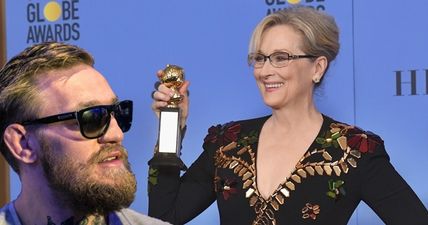 UFC features Conor McGregor in classy response to Meryl Streep comments