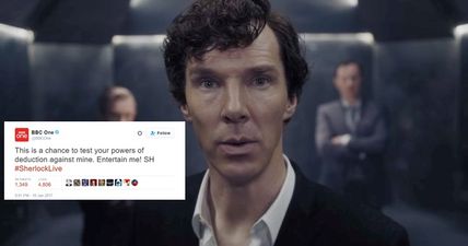 Thousands of people tried to solve this live mystery posed by ‘Sherlock’ on the BBC