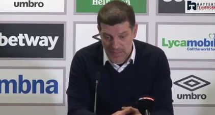 Slaven Bilić dropped an f-bomb when asked about Dimitri Payet in press conference