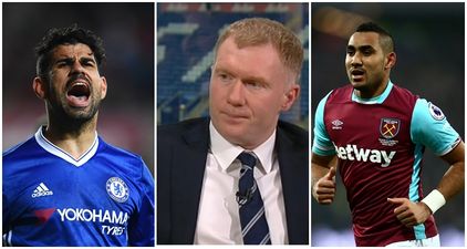 Paul Scholes’ response to the Diego Costa and Dimitri Payet situations is spot-on