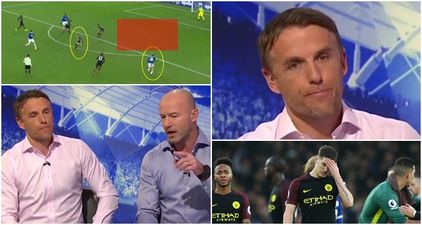 Alan Shearer shoots down Phil Neville after his embarrassing defence of John Stones