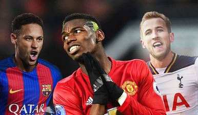 World’s most expensive player Paul Pogba named third highest valued footballer on the planet