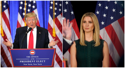 Donald Trump mistakes a woman from the UK for his daughter Ivanka