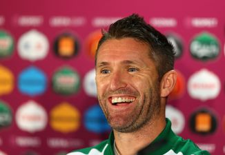 Robbie Keane had a pretty funny reply when asked if he would play in China