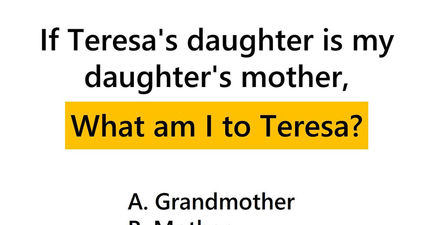 Can you solve this fiendish riddle that has everyone stumped?