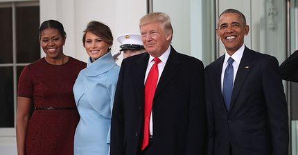 Everyone is loving Michelle Obama’s reaction after getting a gift from Melania Trump