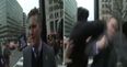 Well-known white nationalist gets punched in the face during live inauguration coverage