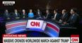 There was a fairly glaring problem with CNN’s panel discussion about women’s marches