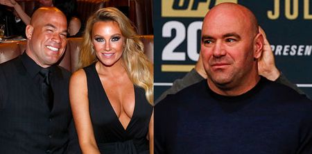 Nasty feud seems well and truly over after Dana White’s classy text to Tito Ortiz’s girlfriend