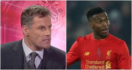 Jamie Carragher’s unrelenting analysis of Daniel Sturridge is something else