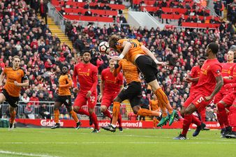 Liverpool fans react to going behind to Wolves after 53 seconds