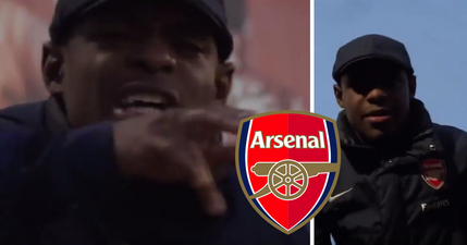 An Arsenal fan’s written and performed a diss track about Wenger outside the Emirates