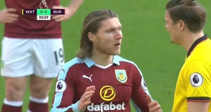 Jeff Hendrick sent-off for challenge branded “cowardly” by BBC pundit