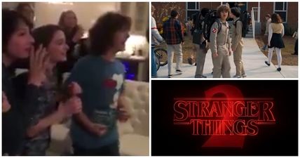 Nobody was more excited to see the new Stranger Things trailer than the show’s young cast