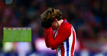 Barcelona given a massive let-off as this Antoine Griezmann goal was wrongly ruled out