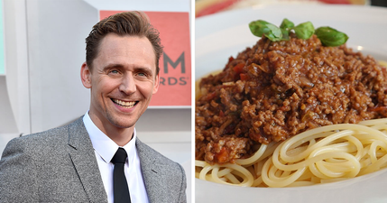 Would you like Tom Hiddleston’s recipe for Bolognese? No? Shut up, here it is anyway