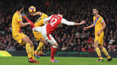 Arsenal fans go into meltdown as Giroud misses out on Goal of the Month