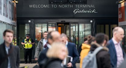 Police have arrested a man at Gatwick Airport under the Terrorism Act